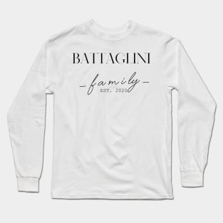 Battaglini Family EST. 2020, Surname, Battaglini Long Sleeve T-Shirt